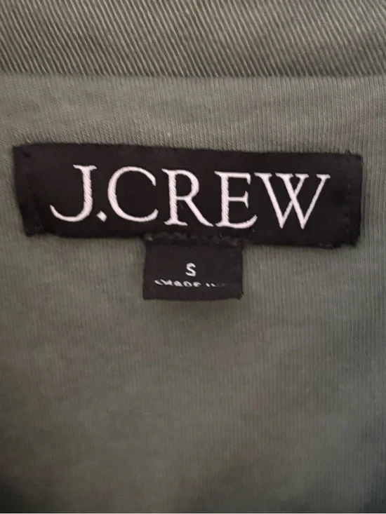 J. Crew Teddy Faux Sherpa Barn Jacket Size Small - Picture 5 of 9